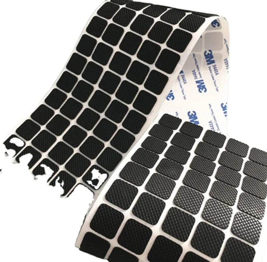 Pulom Клейкость, поглощающая удар, антивибрационная EPDM NBR SBR Nr Силиконовая резиновая подкладка 4